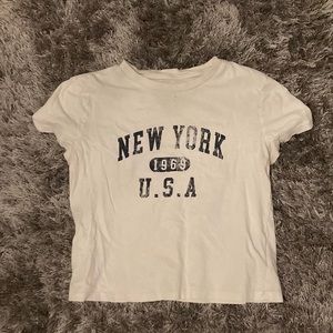 New York gap white shirt